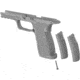 Tyrant CNC X-Macro Sig Sauer P365 Grip Module, Grey, TD-P365GRM-MACRO-GREY