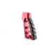 Tyrant CNC Mod Grip, w/Chevron Back Straps, Red, Large, TD-763-R4