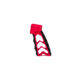 Tyrant CNC Mod Grip, w/Chevron Back Straps, Red, Medium, TD-763-R3