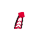 Tyrant CNC Mod Grip, w/Chevron Back Straps, Red, Medium, TD-763-R3