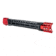 Tyrant CNC NexGen 15in AR Rail, Red, TD-NX15RL-Red