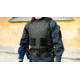 UARM UCV Universal Concealable Vest, Type IIIA Threat Level, Elastic Cummerbund, Black, L, UCVLB-EMCXLB-SAUCVL3A