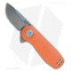 UCO Tinkham Folding Knife, 2.60in, D2, Normal Blade, Polymer Orange Handle, Gray/Orange, 7.20in, BHQ-204758