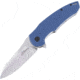 Ultra-X Vulture Linerlock Blue-Gray Folding Knife, 3.5 satin finish D2 tool steel blade, Blue-Gray textured G10 handle, UXHK221B