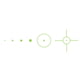 Ultradot Matchdot II Red Dot Sight 2, 4, 6, 8 MOA / 2 Reticles, Black, Green Matchdot II