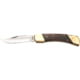 Uncle Henry Bear Paw Folding Knife, 3.625 in, 7Cr17Mov Stainless Steel, Plain Edge, Wood Handle, Brown, LB7CP