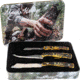 Uncle Henry Knife 3pc Fixed Whitetail Gift Set Promo Q4
