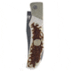 Uncle Henry Next Gen Folding Knife, 3in, Stainless Steel, Staglon Handle, 1205106