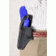 Uncle Mike's Super Belt Slide Holster, Large Auto, 4.5-5 in, Ambidextrous, Size 5, Black, 86050