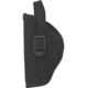 Uncle Mike's 3 1/2-4 1/2 inch barrel large autos, open end, Black Hip Holster, Cordura, Left Hand