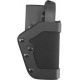 Uncle Mike's Pro 2 Dual Retention Holster, Glock 29/Glock 30/Glock 36/Glock 21/Smith &amp; Wesson M&amp;P, Right Hand, Plain, Black, 43251