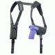 UM Pro-Pak Horizontal Shoulder Holster-Sm/Med Dbl Action Revolvers, Ambidextrous 7700-0
