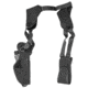 Uncle Mike's Pro Pak Vertical Shoulder Holster, Size 15, Fits Large Auto With 4.5 Barrel, Right Hand, Black 75151A