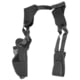 Uncle Mike's Pro Pak Vertical Shoulder Holster, Size 15, Fits Large Auto With 4.5 Barrel, Right Hand, Black 75151A