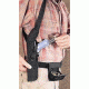 UM Black Verticle Shoulder Holster, Right, Scoped, Med/Large Dbl/Single Action Revolvers