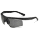 Under Armour Core, Satin Black Frame w/Black Rubber, Gray Lens, U8630035-010100