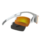 Under Armour Stride S, Shiny White Frame, Orange Mirror &amp; Gray Lens, U8620039-520041