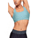 Under Armour Armour Mid Crossback Heather Bra - Womens, Blue Haze, 2X-Large, 13104594252X