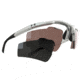 Under Armour Core S, Matte Silver Frame w/Black Rubber, Gray Polarized, U8620038-697008