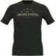 Under Armour Freedom CAP USA T-Shirt - Mens, Tall, Baroque Green, 4XL, 13650513104XT
