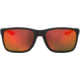 Under Armour Hustle Sunglasses with Matte Black/Grey Frame and Infrared Mirror Lens, Medium, UA0005S RC2-UZ