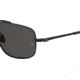 Under Armour Impulse Sunglasses with Matte Black Frame and Grey Polarized Lens, Medium, UA0015GS 003-M9