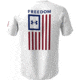 Under Armour Freedom Flag T-Shirt - Men's, White/Royal, 3XL, 13708101013X