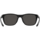 Under Armour Raid Sunglasses with Shiny Black Frame and Grey Polarized Lens, Medium, UA0013GS 807-M9