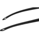 Under Armour Raid Sunglasses with Shiny Black Frame and Grey Polarized Lens, Medium, UA0013GS 807-M9