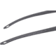 Under Armour Raid Sunglasses with Transparent Grey Frame and Silver Mirror Lens, Medium, UA0013GS KB7-T4