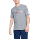 Under Armour UA Freedom Chest T-Shirt - Mens, Steel Medium Heather, 2X-Large, 13333540352X