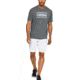 Under Armour UA Iso-Chill Stacked Short Sleeve T-Shirt - Mens, Extra Large, Pitch Gray, 1353897012XL