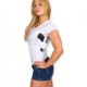 UnderTech Undercover UTUC Womens Concealment Scoop Neck Shirt, White, X-Small 4012-WHI-XS