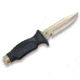 Underwater Kinetics Blue Tang HYDRALLOY, Drop Point Blade Dive Knife, Black 30084