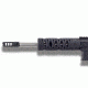 Unique-ARs Bones AR-15 Handguard, Cerakote Armor Black/Anodize Black, 7in bones7
