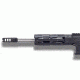Unique-ARs Bullets AR-15 Handguard, Cerakote Armor Black/Anodize Black, 7in bullet7