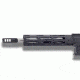 Unique-ARs Bullets AR-15 Handguard, Cerakote Armor Black/Anodize Black, 9in bullet9