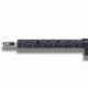 Unique-ARs Crossed AR-15 Handguard, Cerakote Armor Black/Anodize Black, 15in crossed15
