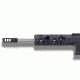 Unique-ARs Crossed AR-15 Handguard, Cerakote Armor Black/Anodize Black, 7in crossed7