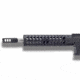 Unique-ARs Ex-Metal Handguard with Dolos Locking Ring, Cerakote Armor Black, 9 in dolosexmetal9