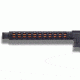 Unique-ARs Hearts AR-15 Handguard, Cerakote Armor Black/Anodize Black, 7in, hearts7