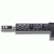 Unique-ARs Ovals Handguard with Dolos Locking Ring, Cerakote Armor Black, 9 in dolosoval9