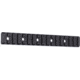 Unique-ARs Picattinny Rail, Anodize Black, 6.5in, 6.5tac