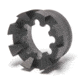 Unique-ARs Sprocket Cap - Spiked, Anodize Black, sprocketscap