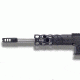 Unique-ARs UAR Hex Handguard with Dolos Locking Ring, Cerakote Armor Black, 7 in dolosuarhex7