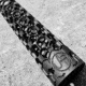 Unique-ARs Ultra-Light Hex AR-15 Handguard, Cerakote Armor Black/Anodize Black, 12in, smhex12