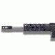 Unique-ARs Vegas AR-15 Handguard, Cerakote Armor Black/Anodize Black, 7in vegas7