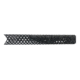 Unique-ARs Wicked Wings Handguard, Dolos Locking Ring, AR-15, 15 inch, Cerakote Armor Black/Anodize Black, doloswicked15