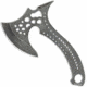 United Cutlery Black Legion Fantasy Stonewash Throwing Axe,5in w/Nylon Sheath BV285