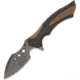 United Cutlery Black Ronin Linerlock A/O Folding Knife, 4.75 black stonewash finish 3Cr13 stainless blade, Black ABS handle with dark earth TPU insert, UC3407